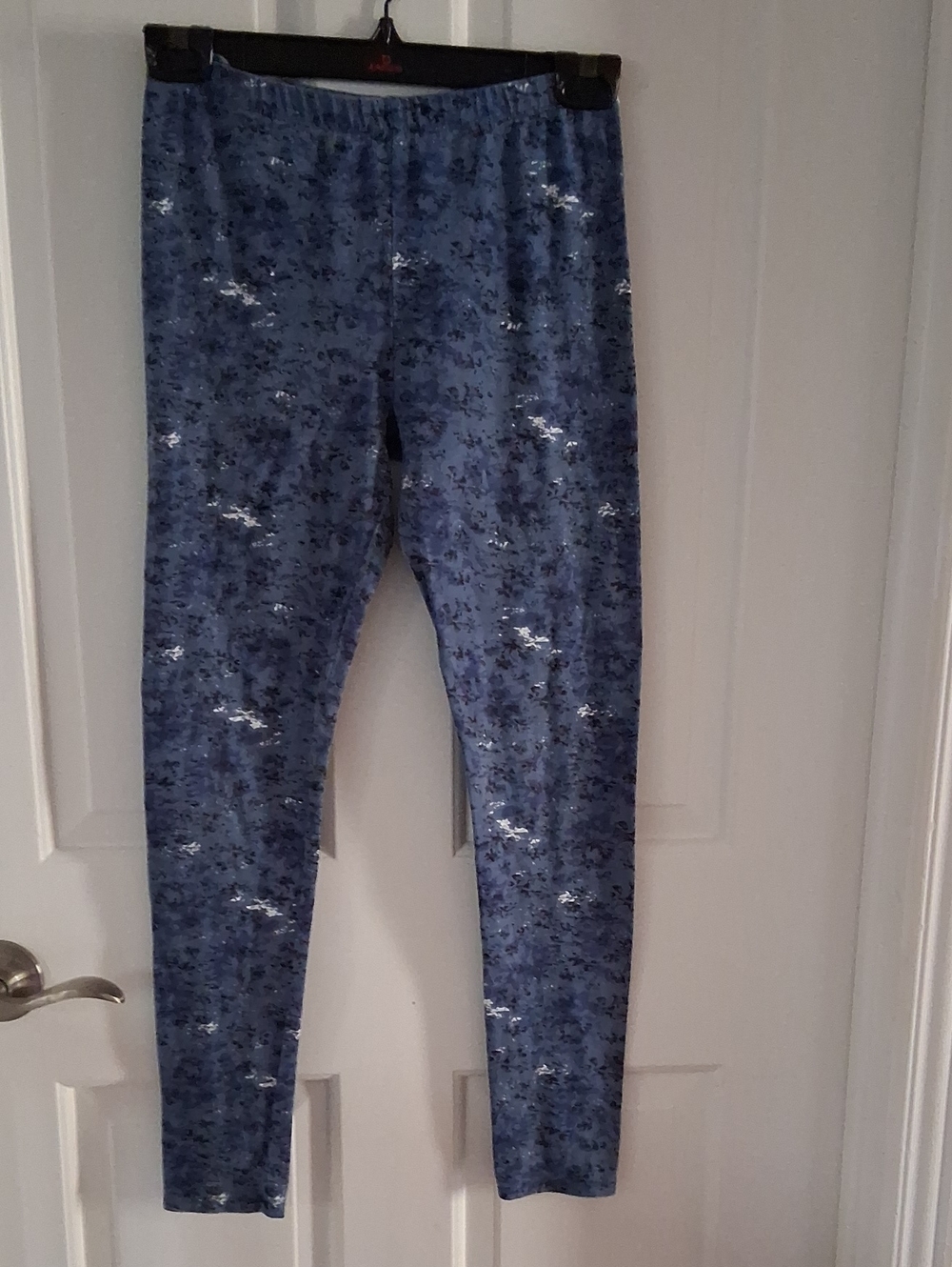 Dex Blue Speckled Print Leggings